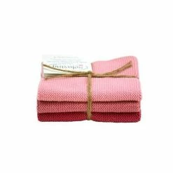 Solwang Wischtücher 3er Set Antikes Rosa