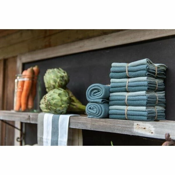 Solwang Wischtücher 3er-Pack Rustikales Blau 4 Solwang Wischtücher 3er-Pack Rustikales Blau – Bild 2