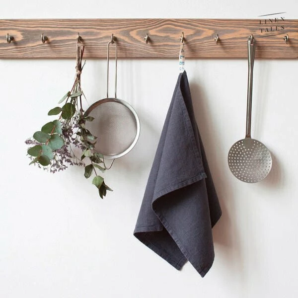Linen Tales 45x65 Cm Geschirrtuch Dark Grey BF55 3 Linen Tales 45x65 Cm Geschirrtuch Dark Grey BF55