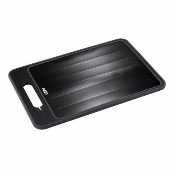 Gefu Auftau- Und Schneidebrett CUT PRO 36x25 Cm Schwarz 3 Gefu Auftau- Und Schneidebrett CUT PRO 36x25 Cm Schwarz