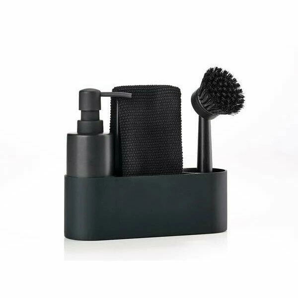 Zone Denmark Geschirrspülset Black Singles 4-tlg. 3 Zone Denmark Geschirrspülset Black Singles 4-tlg.