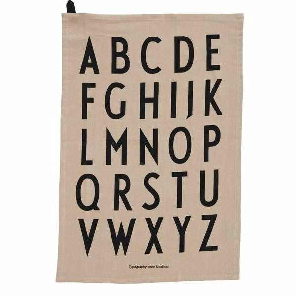 Design Letters Geschirrtuch 100% BW Classic Beige 3 Design Letters Geschirrtuch 100% BW Classic Beige