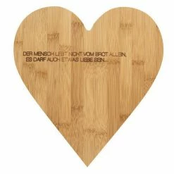 Räder Herzschneidebrett 29x26x1,5 Cm Der Mensch...