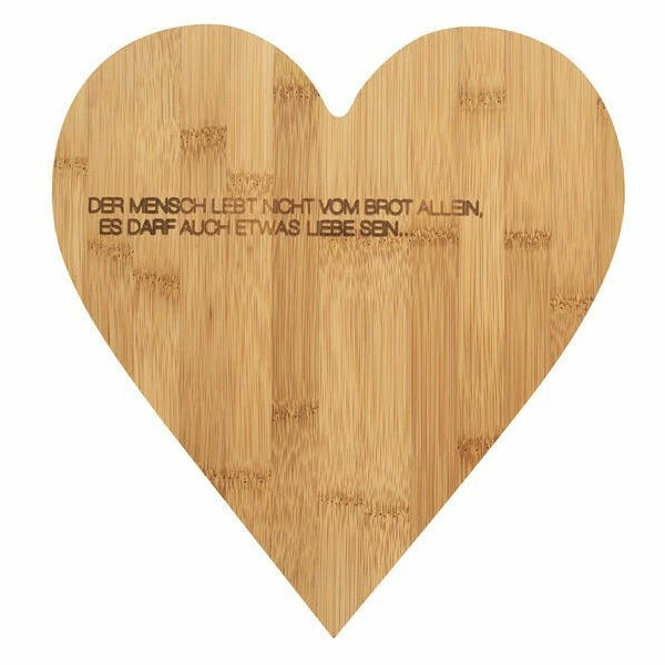 Räder Herzschneidebrett 29x26x1,5 Cm Der Mensch... 3 Räder Herzschneidebrett 29x26x1,5 Cm Der Mensch...
