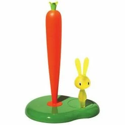 Alessi Küchenrollenhalter Bunny And Carrot Grün
