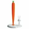 Alessi Küchenrollenhalter Bunny And Carrot Weiß 1 Alessi Küchenrollenhalter Bunny And Carrot Weiß -Andrée Jardin store Kuechenrollenhalter weiss H 29 4 cm Bunny Carrot 1 600x600 ID300519 e4bccb64b0e17813c4604c8270514bcb
