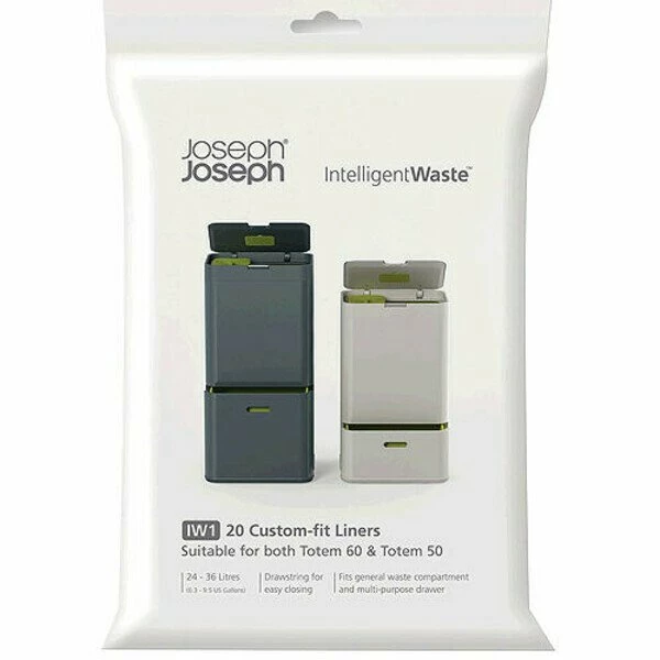 Joseph Joseph Müllsack 20 Stück IW1 Grau 3 Joseph Joseph Müllsack 20 Stück IW1 Grau