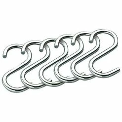 Küchenprofi S-Haken 6 Stück 5 Cm Chrom