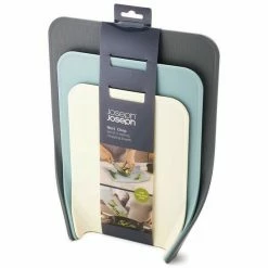 Joseph Joseph Schneidebrett-Set 3-tlg. Nest Chop Grau