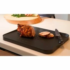 Joseph Joseph Schneidebrett Groß Cut & Carve Plus Schwarz 7 Joseph Joseph Schneidebrett Groß Cut & Carve Plus Schwarz -Andrée Jardin store Schneidbrett Cut Carve gross schwarz 3 600x600 ID321791 b060792115f394ec2e7f31e2a2be0d0c