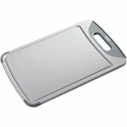 Silit Schneidbrett Kunststoff Grau 38x25cm