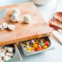 Continenta Schneidebrett Mit 3 Schubladen 50x33 Cm Gummibaum 11 Continenta Schneidebrett Mit 3 Schubladen 50x33 Cm Gummibaum -Andrée Jardin store Schneidebrett 50x32 5x8 5cm mit 3 Edelstahl Schubladen 5 600x600 ID321779 40a708a08b7419f1c4623ab34dfee59c