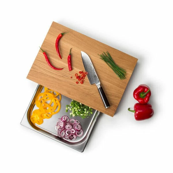 Continenta Schneidebrett 48x33 Cm Eiche 8 Continenta Schneidebrett 48x33 Cm Eiche – Bild 6