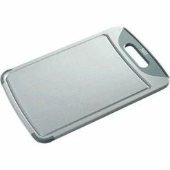 Silit Schneidebrett Kunststoff Grau 45x30cm