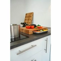 Continenta Schneidebrett 39x27 Cm Stirnholz -Andrée Jardin store Schneidebrett Stirnholz m Edelstahl Schublade 39 x 27 x 6 5 cm 4 600x600 ID322505 4302639633f25478929e35267bae07ee