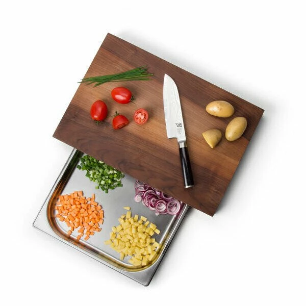 Continenta Schneidebrett 48x33 Cm Walnuss 8 Continenta Schneidebrett 48x33 Cm Walnuss – Bild 6