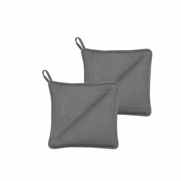 Södahl Topflappen 20x20 Cm 2er-Set Soft Grau 3 Södahl Topflappen 20x20 Cm 2er-Set Soft Grau